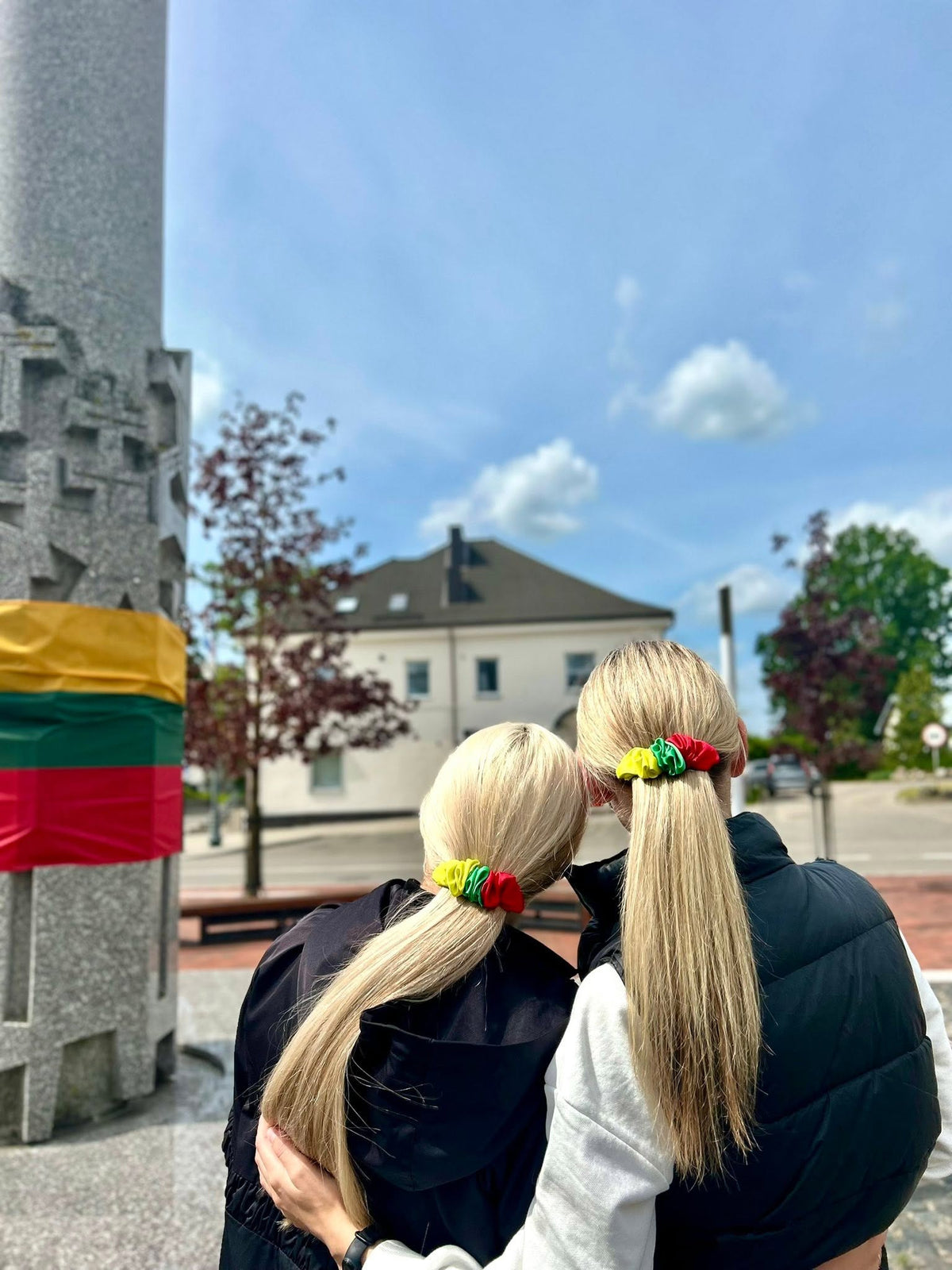 Lietuvos vėliavos spalvų segtukas