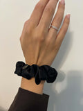 „CLASSIC BLACK“ 100% Mulberry šilko gumytė